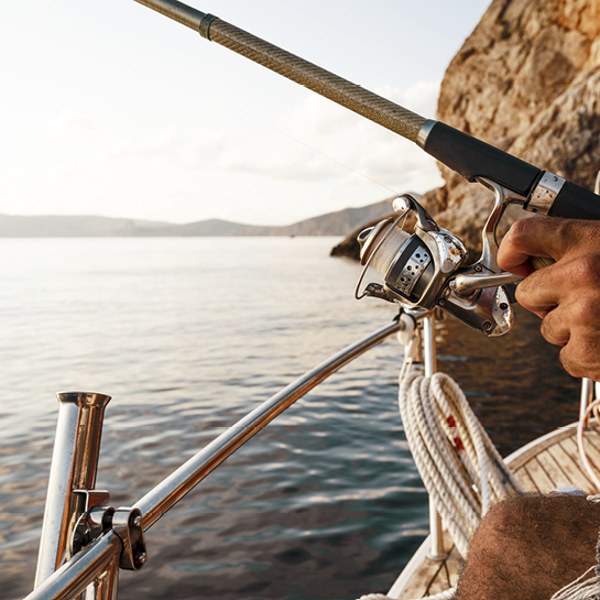 Málaga - Pesca con caña en Charter profesional